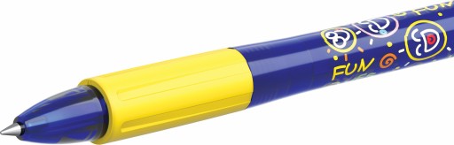 BIC GEL-OCITY ILLUSION PEN, MODRÉ, zmazateľné, zmazateľné, 1 kus