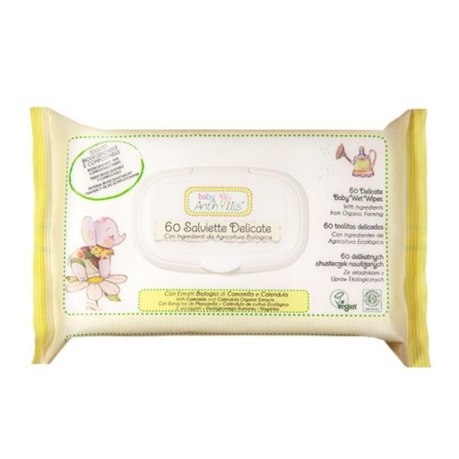 VLHČENÉ Utierky 4v1 ECO 60 ks - BABY ANTHYLLIS