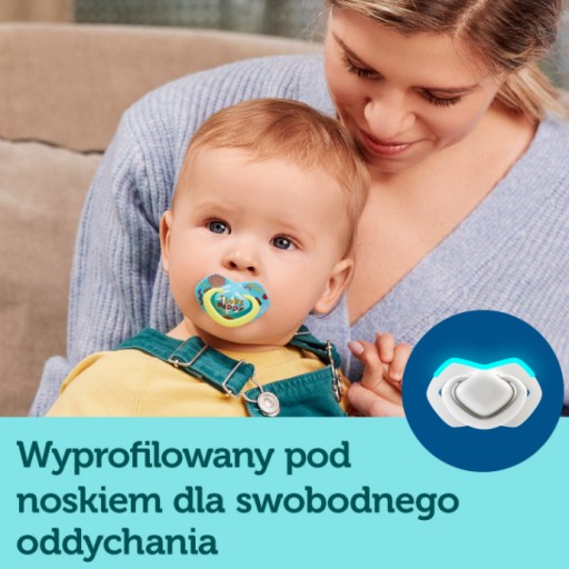 CANPOL ukľudňujúci cumlík 0-6m NEON LOVE 2 ks.