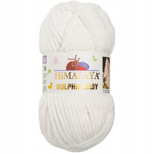 DOLPHIN BABY HIMALAYA PRIADZA KRÉM KRÉM ECRU POLYESTER HRUBÝ 80363