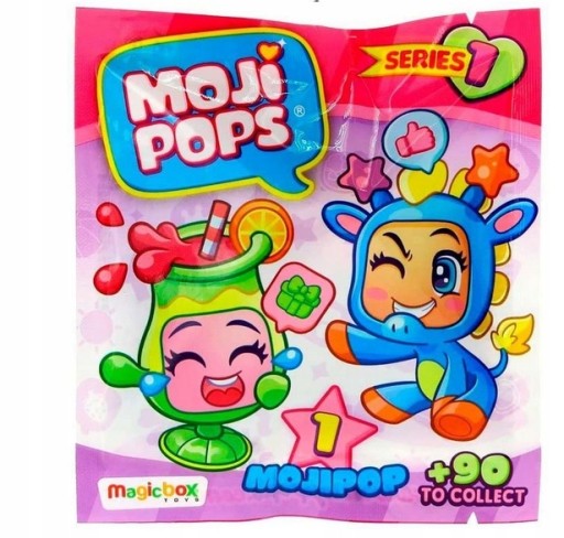 Taška MojiPops Collection s figúrkou prekvapenia, séria 1