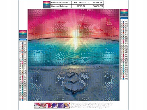 DIAMANTOVÝ OBRÁZOK Diamantový vyšívací SET 5D MOSAIC Diamantové rezacie papiere