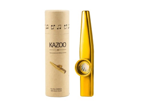 KAZOO KOV ZLATÝ + Púzdro