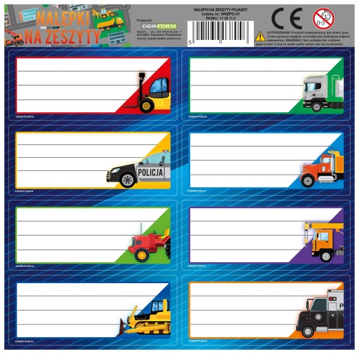 Samolepky na notebook Vehicles Derform