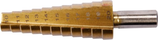 YATO HSS KUŽEĽOVÝ STUPŇOVÝ VRTÁK 10 - 20 mm