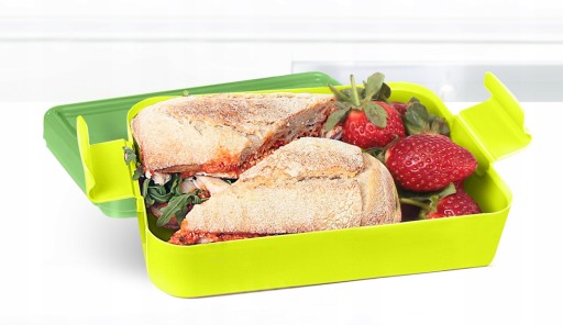 VEĽKÁ RAŇAJŇOVÁ NÁDOBA S KLIPOM HILO PT1780 BPA FREE RUŽOVÁ 20x13x6CM
