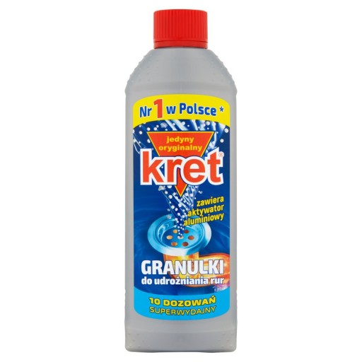 KRTKOVÉ GRANULY NA ČISTENIE POTRUBÍ 400G