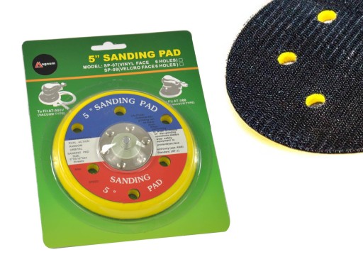 Kotúč na suchý zips DISC pneumatickej brúsky 125 mm