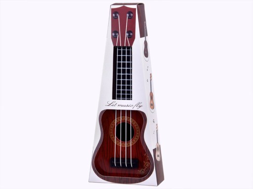 Mini UKULELE GUITAR 25cm gadget na hudobný nástroj