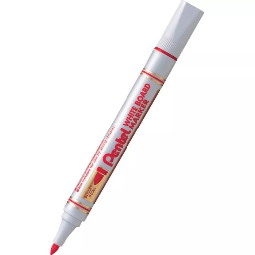 MW85 PENTEL ČIERNY ZNAČOVAČ NA BIELE TABULE