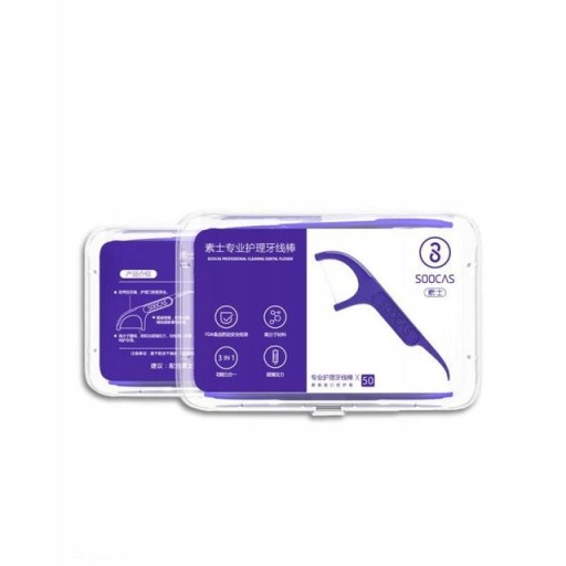 Zubná niť Soocas Dental Floss 50 ks