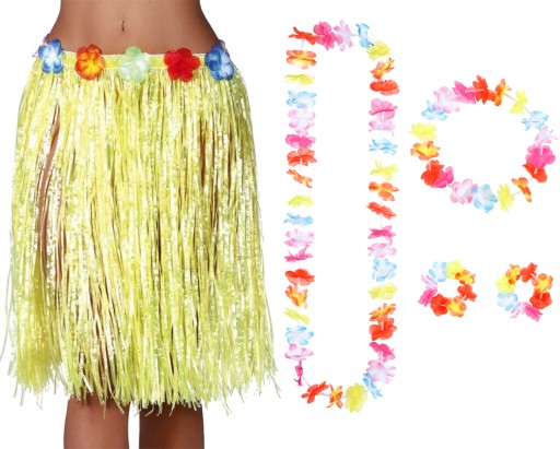 HAWAII Aloha sukne Set náhrdelník náramky