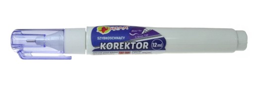 Korektorové pero s kovovým hrotom 12ml Shan