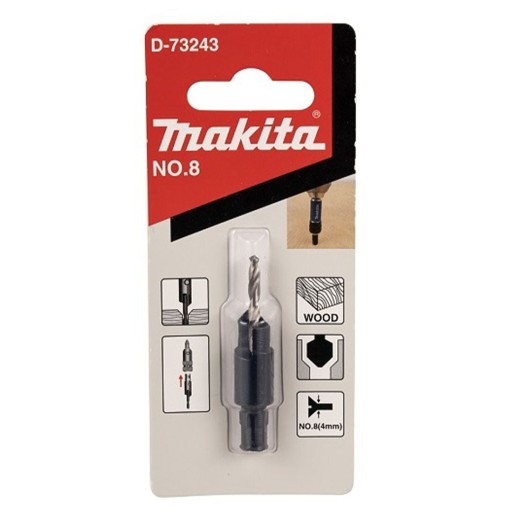 Vŕtačka - Záhlubník s vrtákom Makita D-73243 2,8mm do dreva