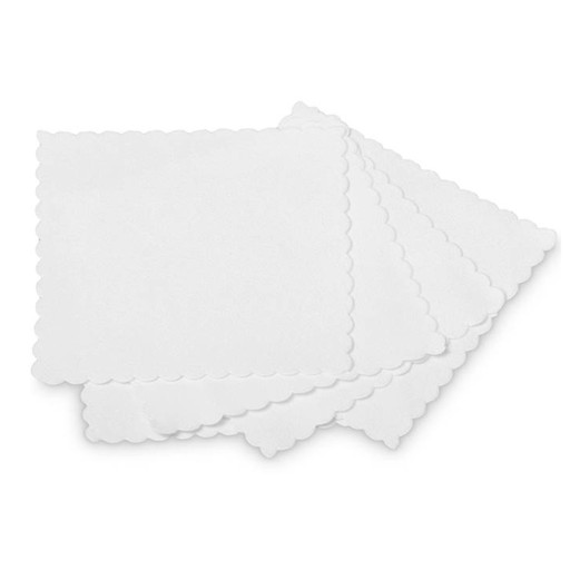 Biele mikrovlákno FX Protect Suede pre 10x10 mušlí