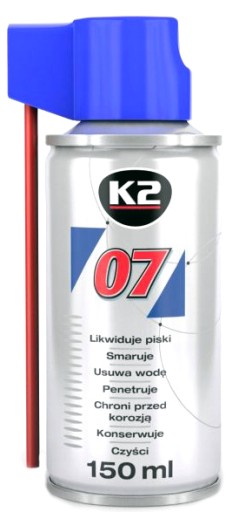 K2 07 ODSTRAŇOVANIE HRDZE UNIVERZÁLNY PRÍPRAVOK 150 ML