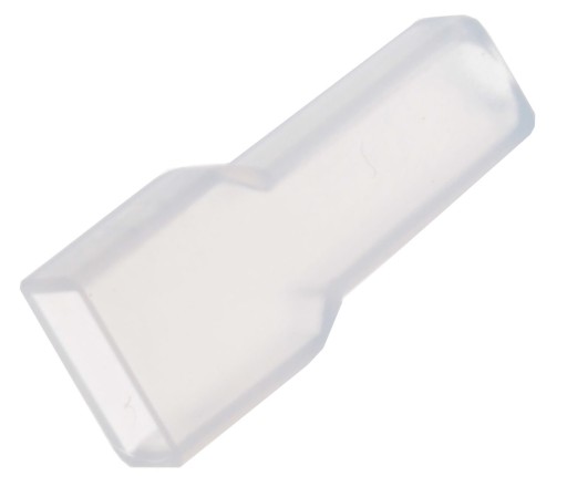 Kryt krytu Izolácia konektora kábla PVC 6,3 mm