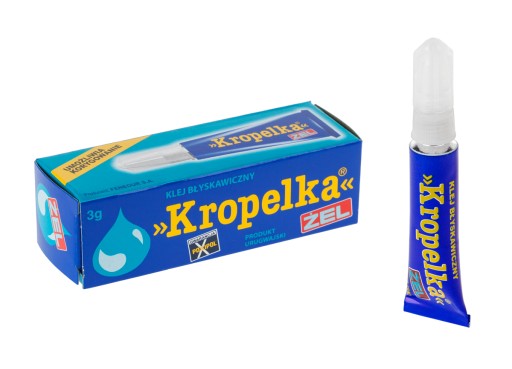 Univerzálne lepidlo Drop Gel 3g min