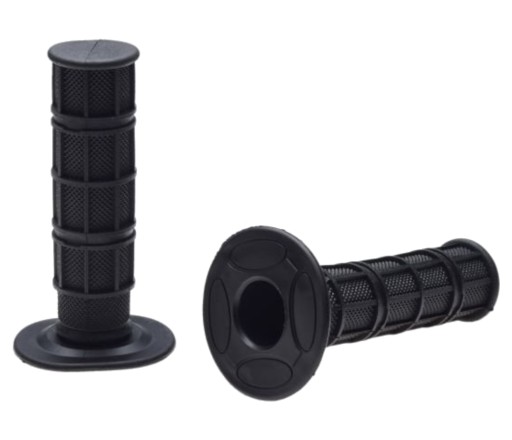 Classic MX Cross Enduro Gumové rukoväte na riadidlá Black 22 / 24,5 - 118 mm