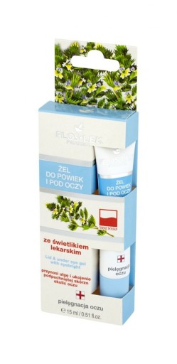 Floslek Gél na očné viečka a oči so svetlíkom 15 ml