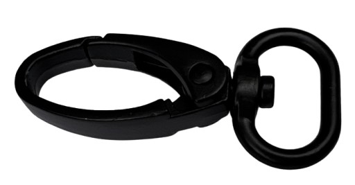 Kovová karabína 20 mm CRAB Matte Black