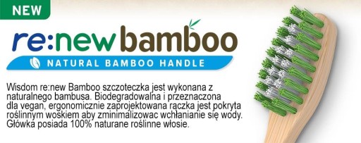 Múdrosť recyklovaná BAMBUSOVÁ ZUBNÁ KEFKA