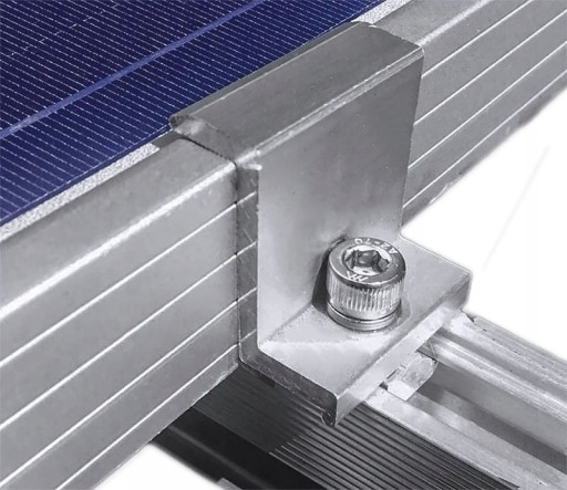 KONCOVÁ SVORKA STRIEBORNÁ SVORKA SVORKA MONTÁŽ PV PANEL 40mm