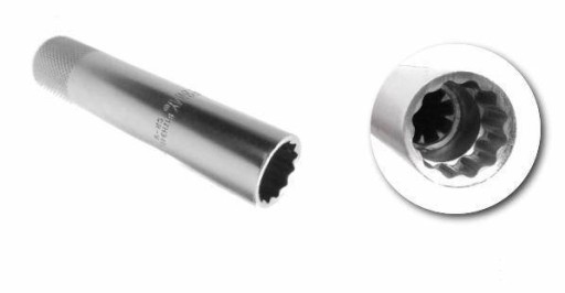 ZÁSTRČKOVÝ KĽÚČ 3/8'' 21mm 12-kt. JONNESWAY
