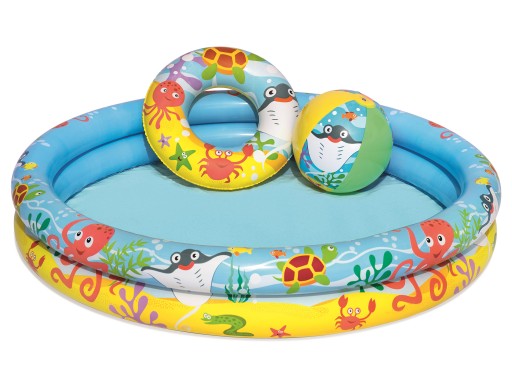 BESTWAY Pool Nafukovací bazénový guľový kruh 51124N