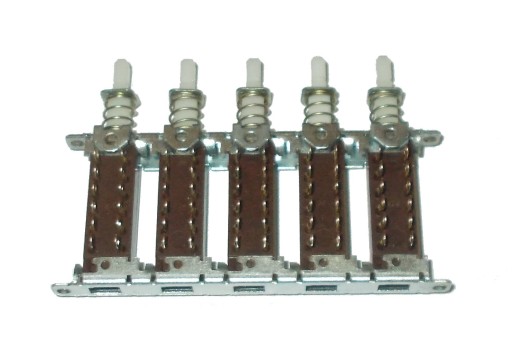 ISOSTAT 12pinový 5x bistabilný nezávislý UNITRA (63