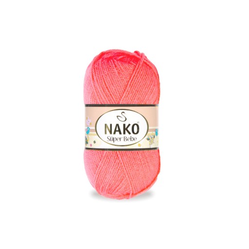 Nako Super Bebe 11157 Neon Coral