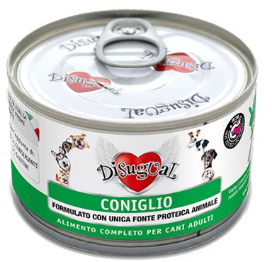 Disugual Mono Rabbit mokré krmivo pre psov 150g