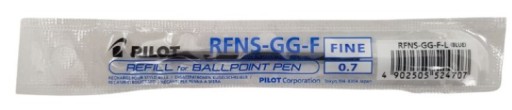 RFNS-GG-F-L modrá náplň do pera Rexgrip Super Grip B2P Ball PILOT