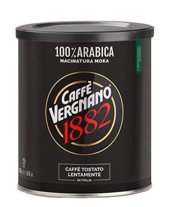 Mletá káva Vergnano 100% Arabica 250g