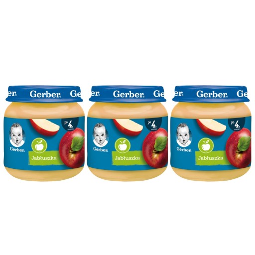 GERBER Jablkový dezert po 4 mesiacoch - 125 g