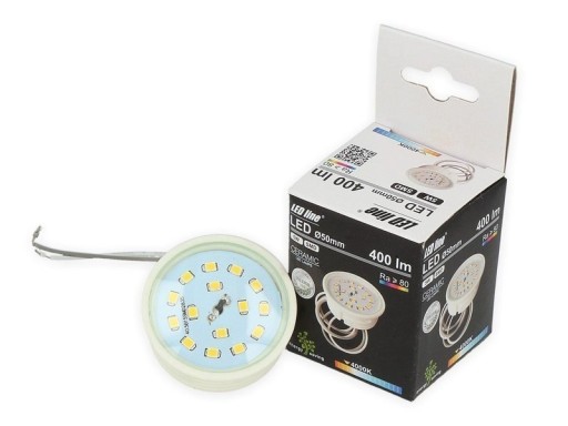 LEDline LED svietidlo 50mm 5W 230V teplá biela