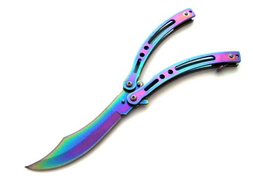 BALISONG CS:GO BOTTERFLY KNIFE N454E