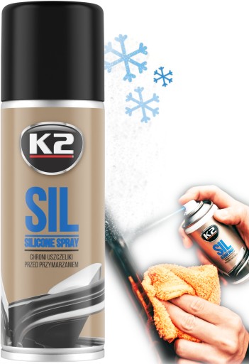 K2 SIL SILIKÓN PRE GUMOVÉ TESNENIA chráni pred mrazom 150ml