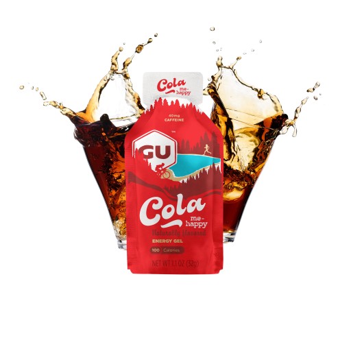 GU Energy Gel Cola Me Happy energetický gél Cola 32g so 40mg kofeínu