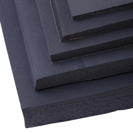 ABM GUMOVÁ PIENOVÁ HLUČKOVÁ GUMOVÁ PODLOŽKA S LEPOM 6mm 25x25cm