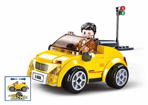 SLUBAN ŽLTÉ BLOKY AUTO CONVERTIBLE TOWN 85 EL.
