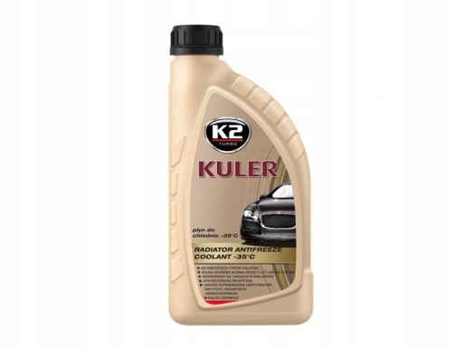 K2 KULER KVAPALINA RADIÁTOROV G12 -35C ČERVENÁ 1L