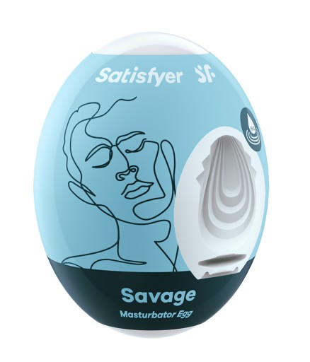 Satisfyer Masturbator Egg Savage masturbátor v tvare vajíčka
