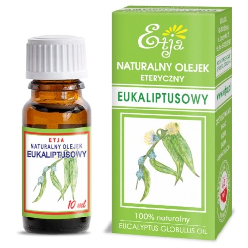 Eukalyptový esenciálny olej, prírodný repelent proti škodcom, 10ml Etja