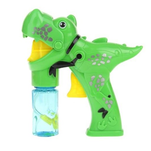 Manuálna bublinková pištoľ na dinosaury
