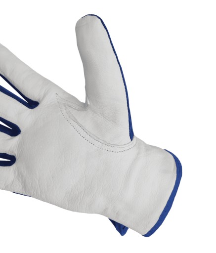 KOZIE PRACOVNÉ RUKAVICE SVETLÁ KRYTKA EUROSTRONG 820/9-L