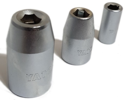 YATO - BITOVÝ ADAPTÉR SADA ADAPTÉROV 1/2'' 1/4'' 3/8''