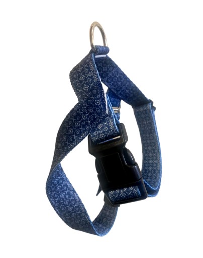 POSTROJ PRE PSA, MODRÁ, vzor, 40-59 cm