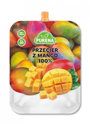 Mangové pyré 100% 350g Purena
