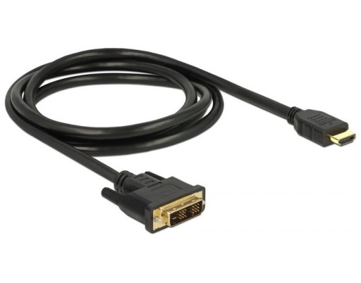 KÁBEL HDMI - DVI 18+1 TV PC 4K FHD 3m KONVERTOR MONITOR PROJEKTOR